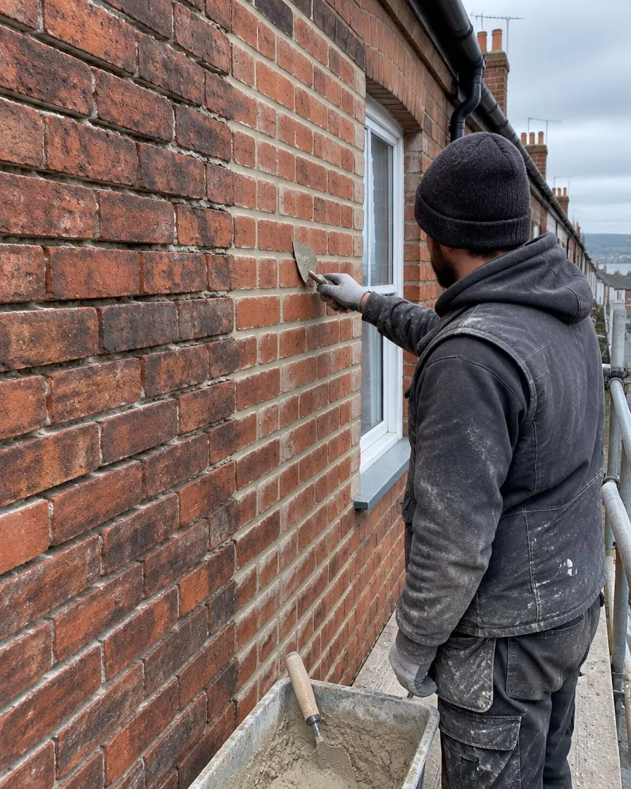 Brickwork and repointing in Okehampton